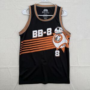 Star Wars BB-8 # 8 BoxLunch Exclusive Basketball Jersey Tank Top Men's Size XS